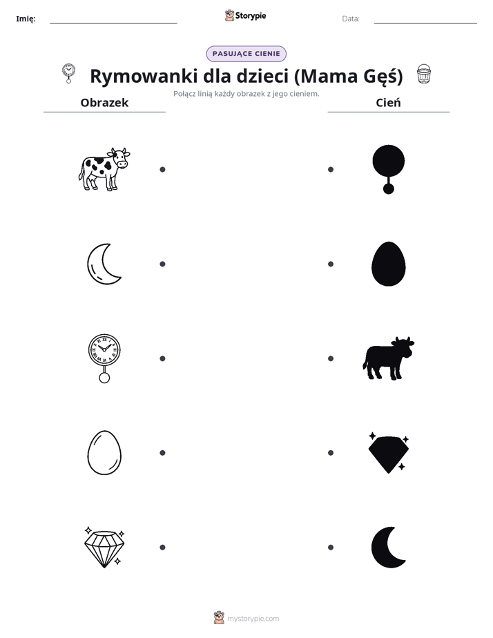 Dopasowanie cieni