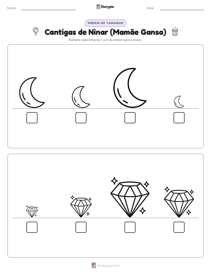 Ordem de Tamanho