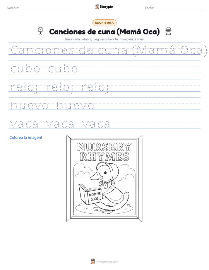 Práctica de Escritura