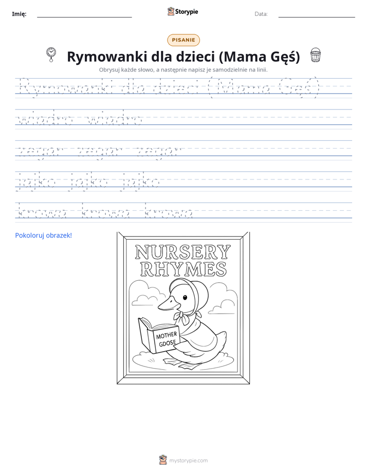 Ćwiczenie Pisania