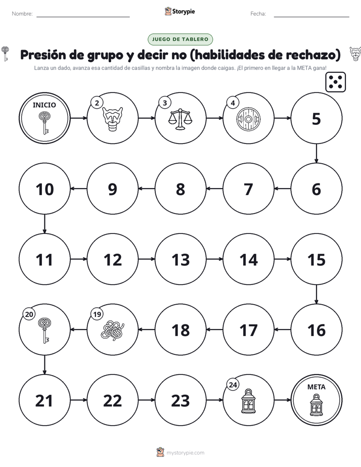 Juego de Rueda y Avanza