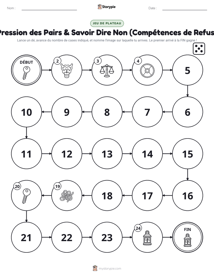 Jeu de Rouler & Avancer