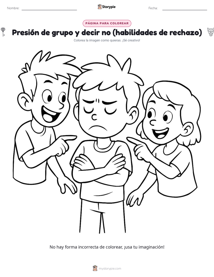 Página para Colorear