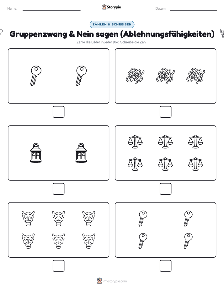 Zählen & Schreiben