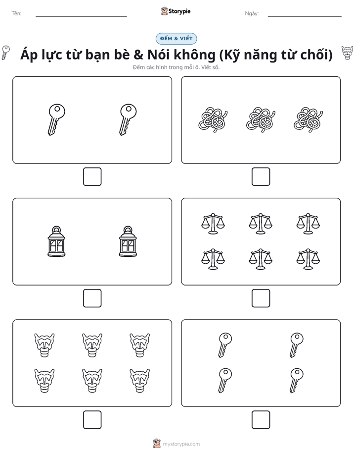 Đếm & Viết
