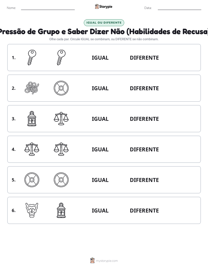 Igual ou Diferente