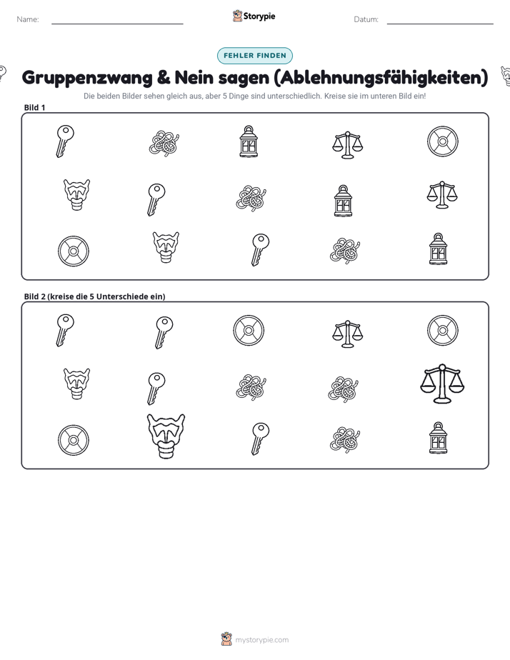 Finde den Unterschied