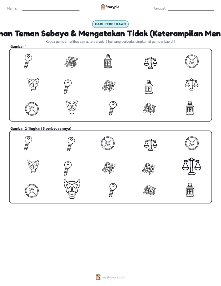 Temukan Perbedaannya