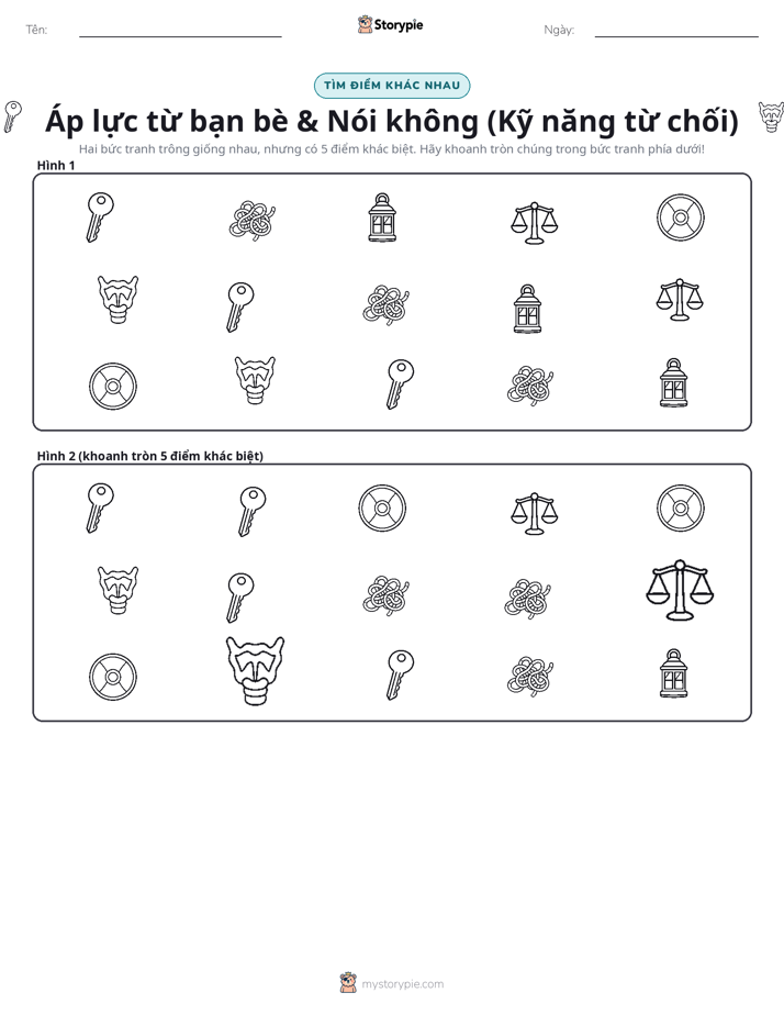 Tìm Sự Khác Biệt
