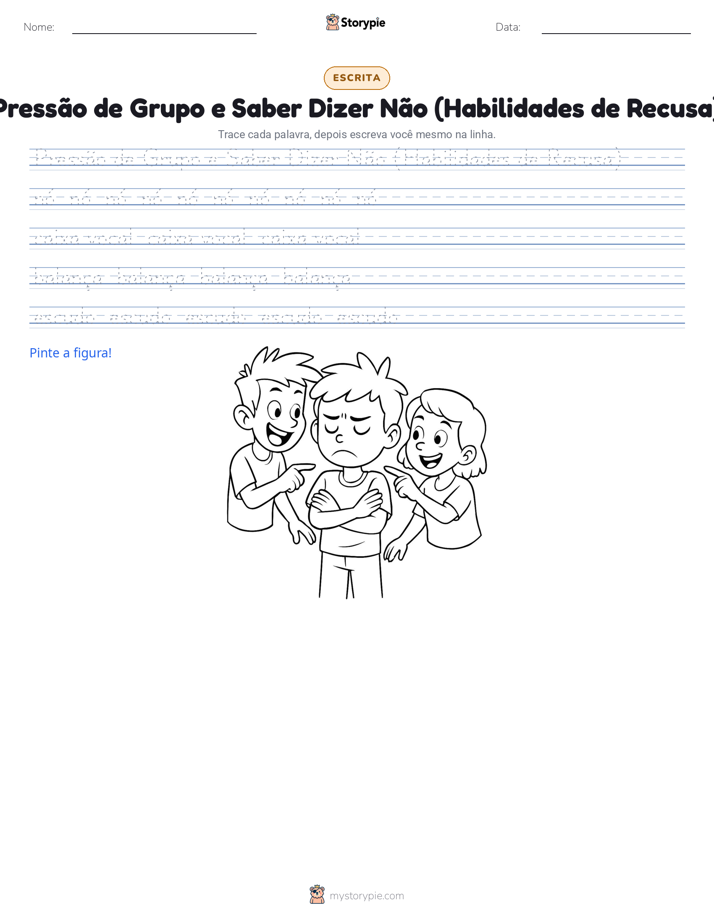 Prática de Escrita