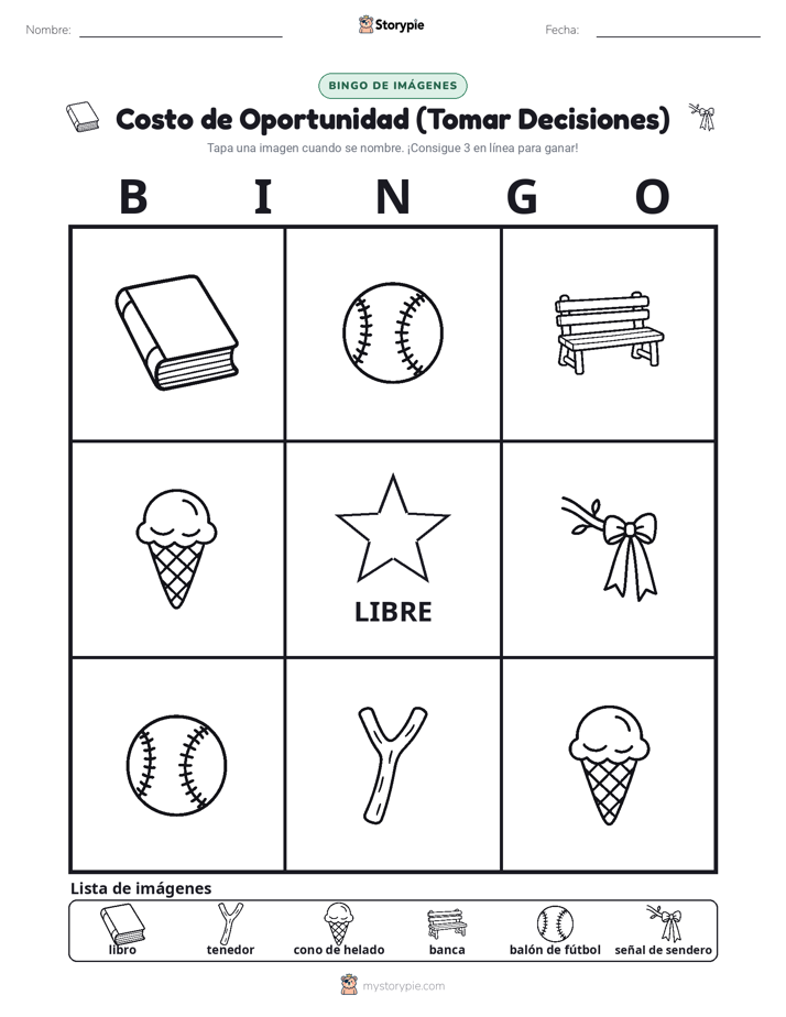 Bingo de Imágenes