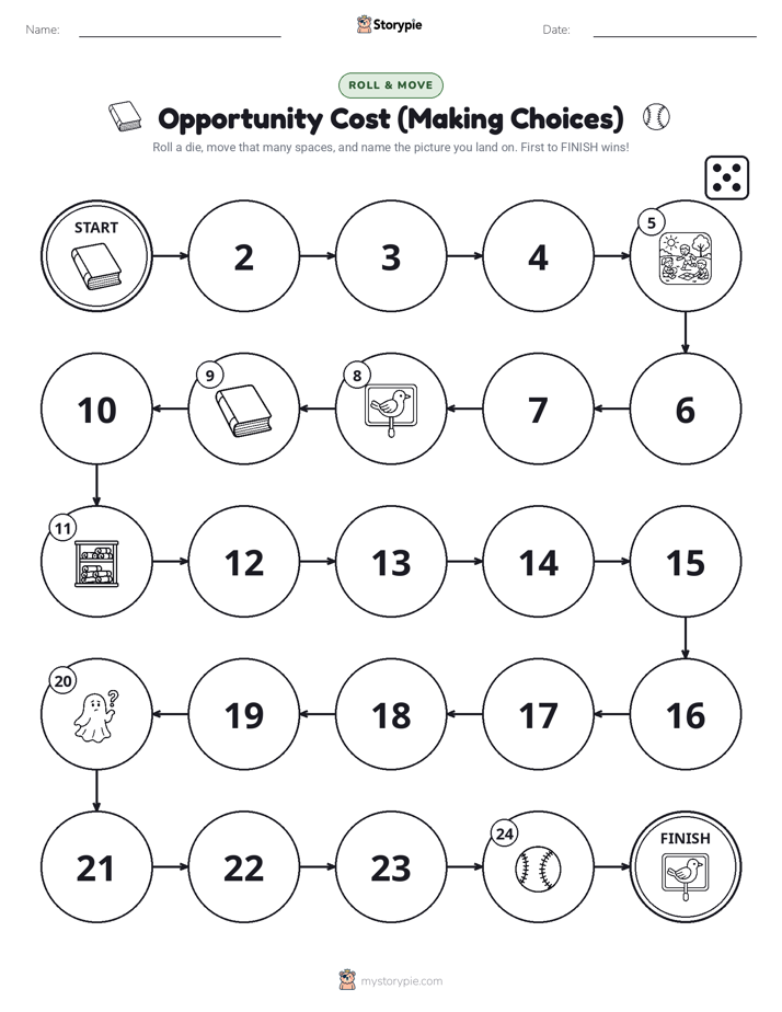 Roll & Move Game
