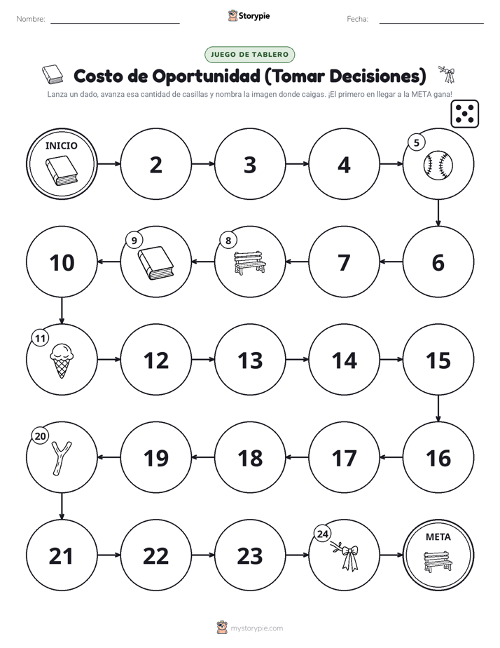 Juego de Rueda y Avanza