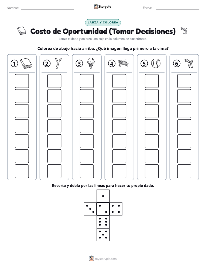 Rueda y Colorea
