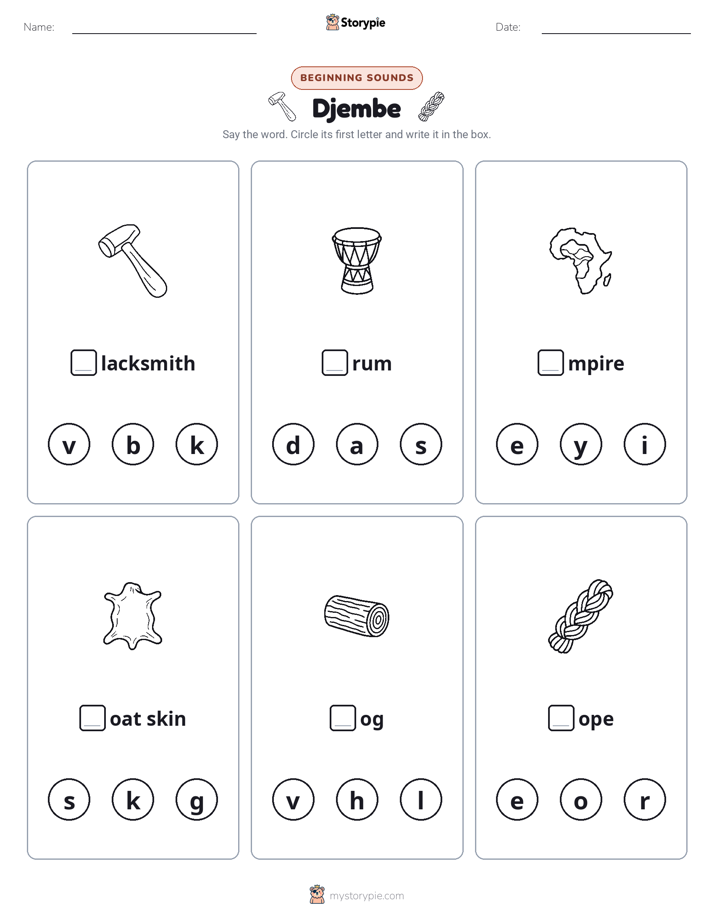 Beginning Sounds