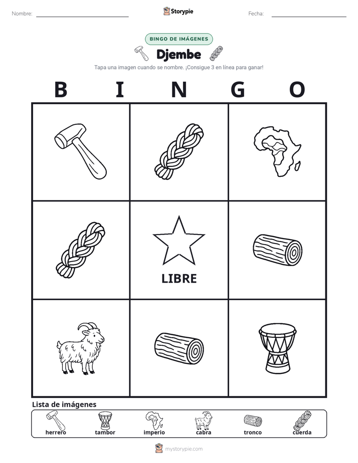 Bingo de Imágenes