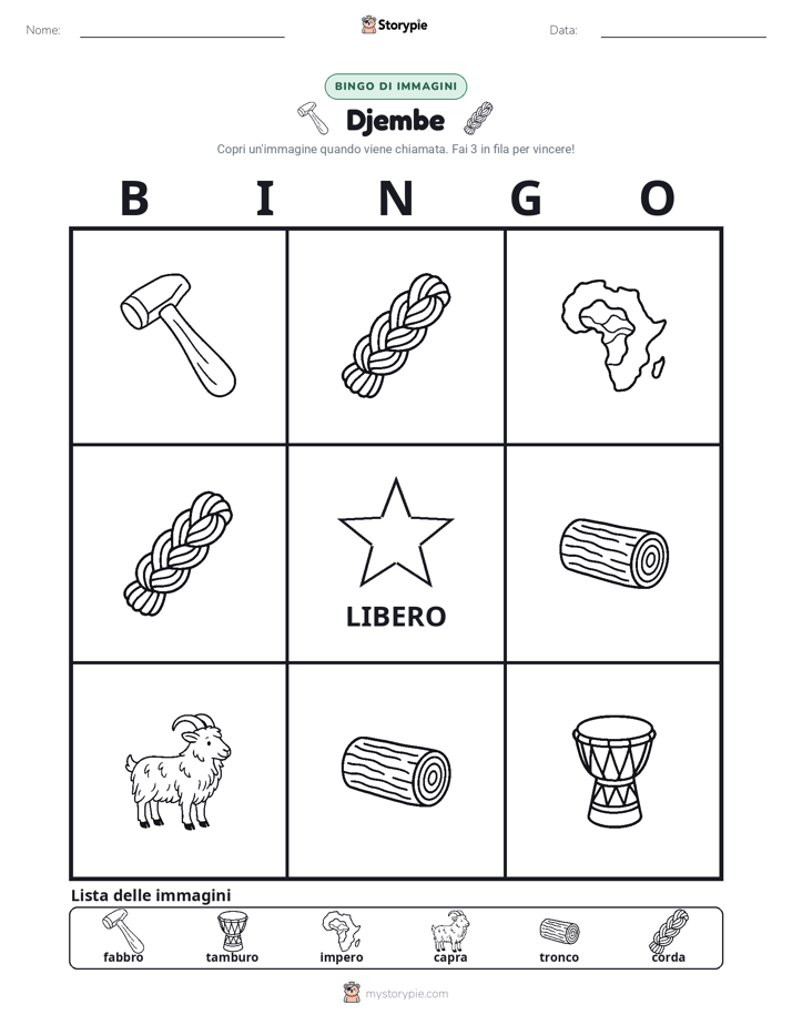 Bingo delle Immagini