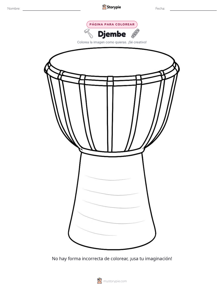 Página para Colorear