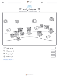 معاينة ورقة العمل القابلة للطباعة حضارة وادي السند