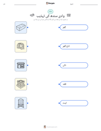 وادی سندھ کی تہذیب پرنٹ کرنے کے قابل ورکشیٹ کا پیش نظارہ