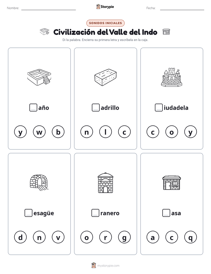 Sonidos Iniciales