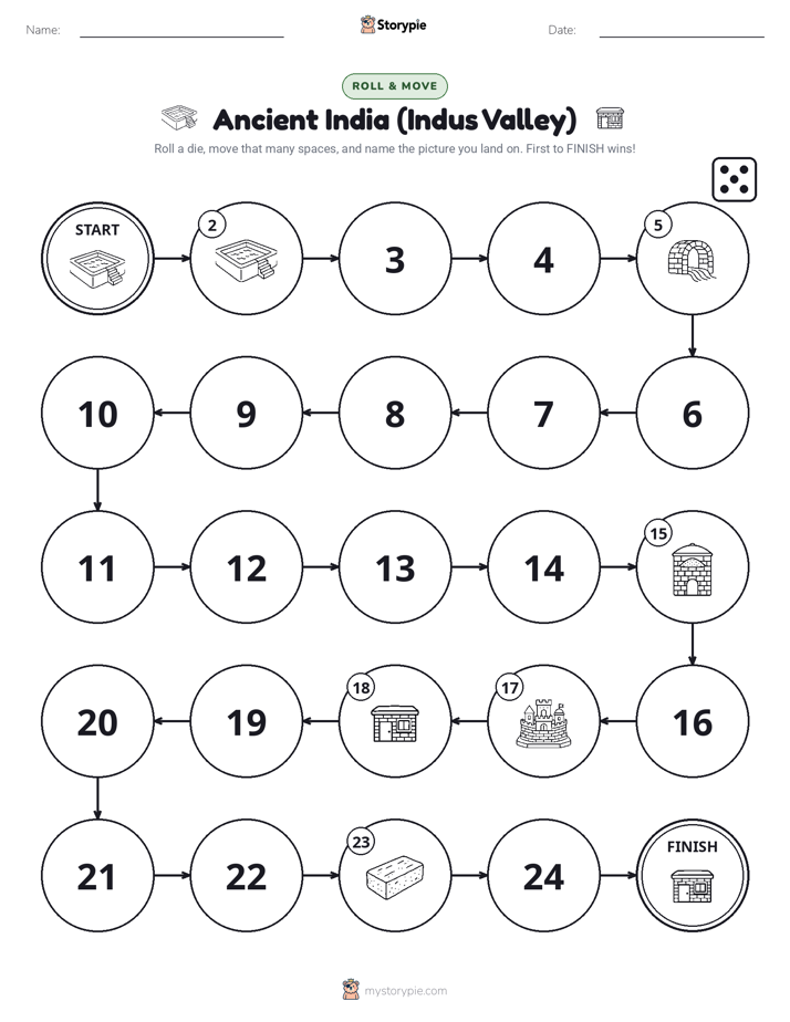 Roll & Move Game