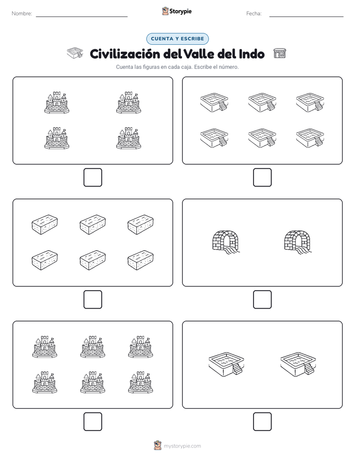 Cuenta y Escribe