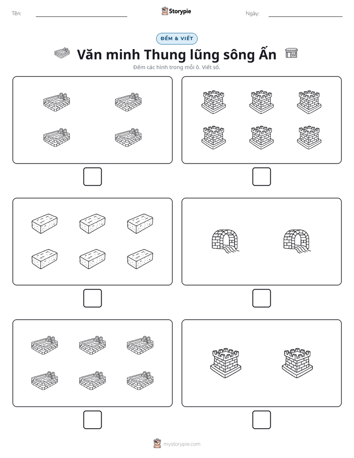 Đếm & Viết
