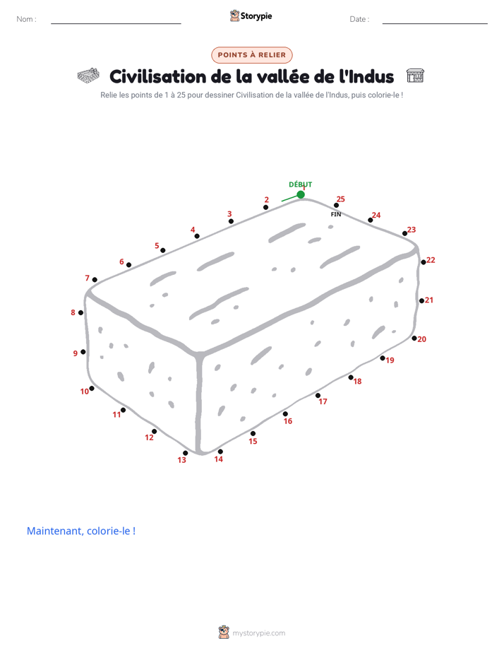 Relie les points