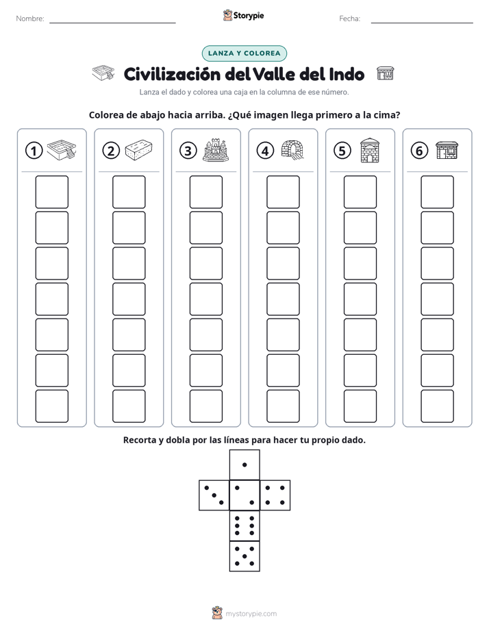 Rueda y Colorea