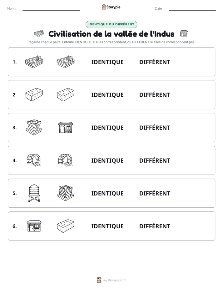 Identique ou Différent