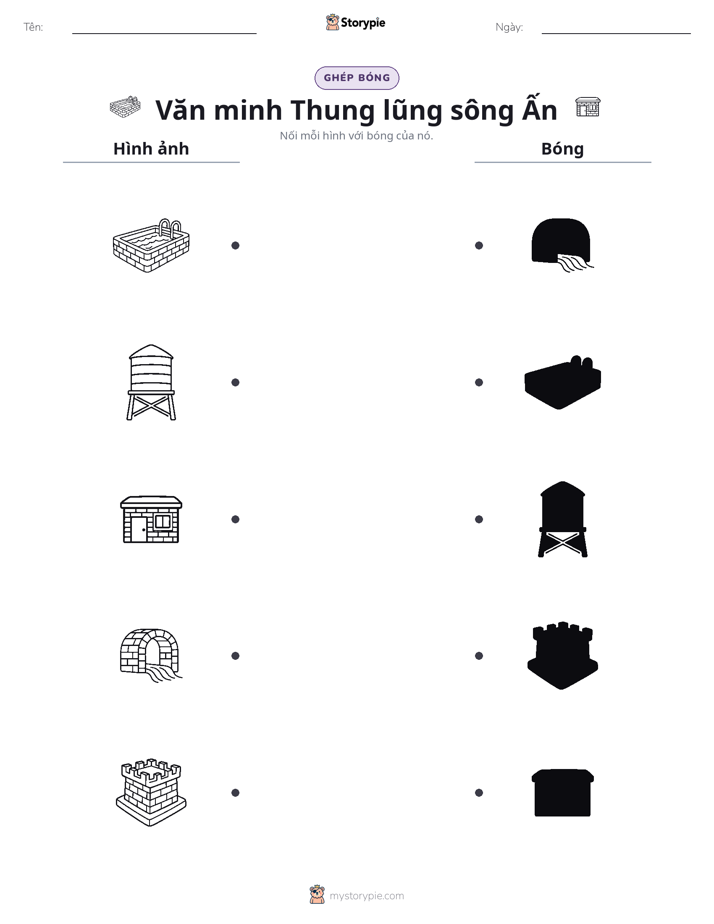 Ghép Hình Bóng