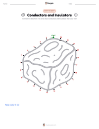 Conductors and Insulators printable worksheet preview