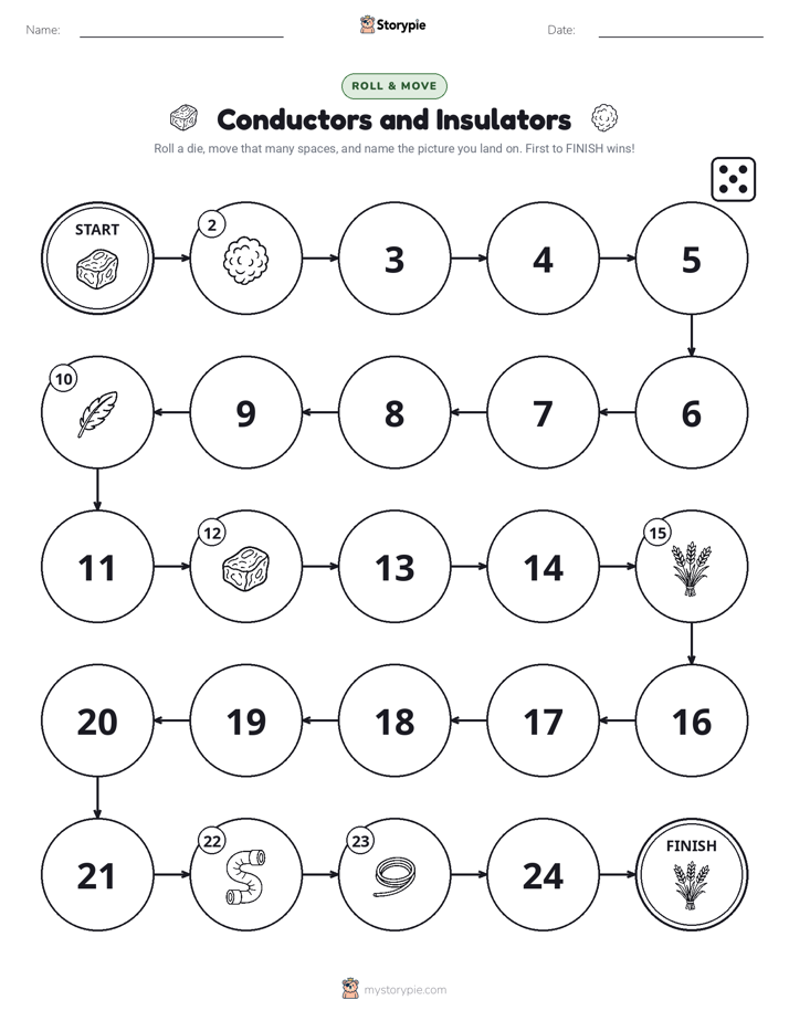 Roll & Move Game
