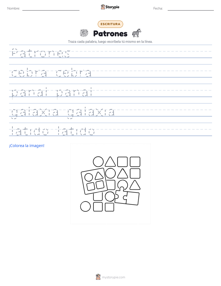 Práctica de Escritura
