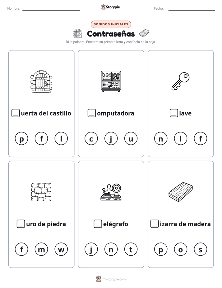 Sonidos Iniciales