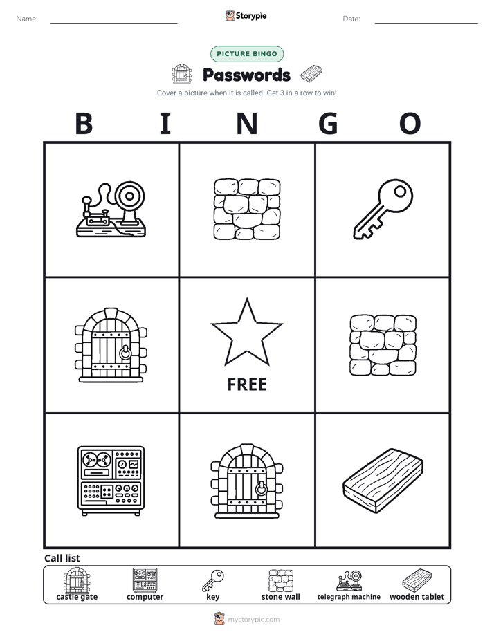 Picture Bingo