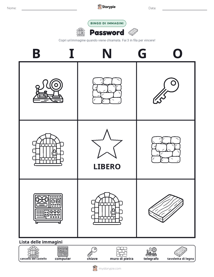 Bingo delle Immagini