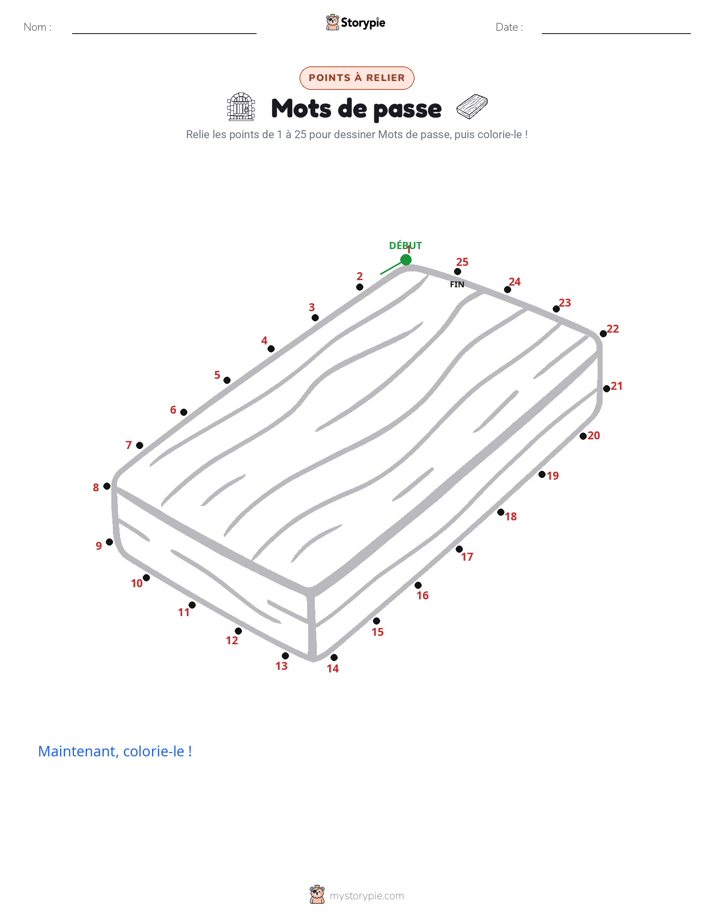 Relie les points