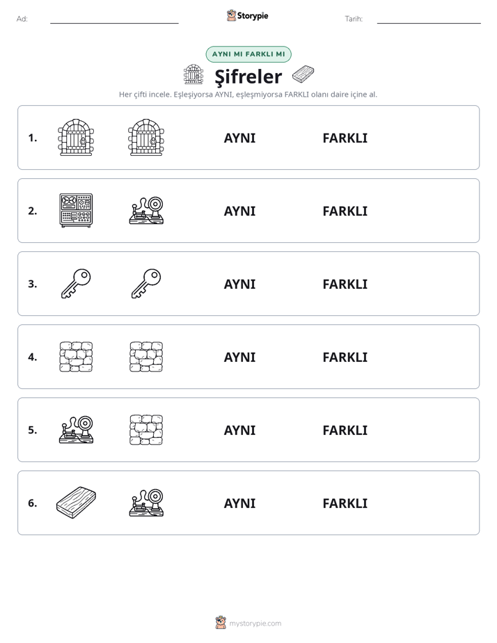 Aynı mı Farklı mı
