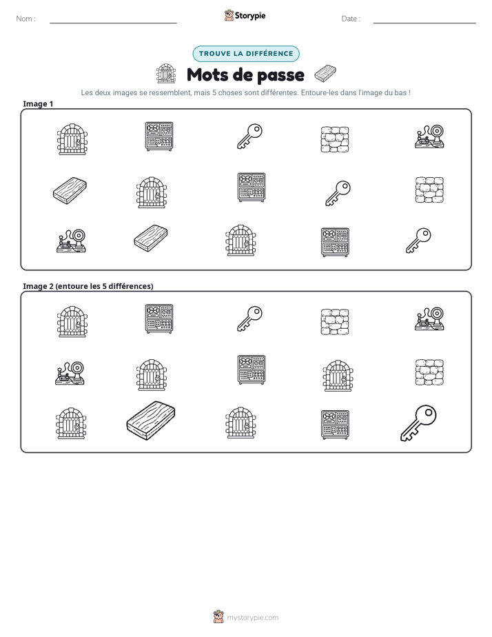 Trouvez les Différences