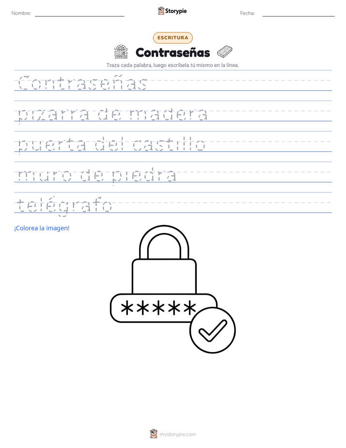 Práctica de Escritura
