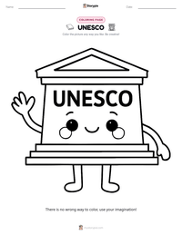 UNESCO printable worksheet preview