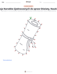 Podgląd drukowalnego arkusza ćwiczeń Organizacja Narodów Zjednoczonych do spraw Oświaty, Nauki i Kultury