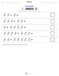 UNESCO printable worksheet preview