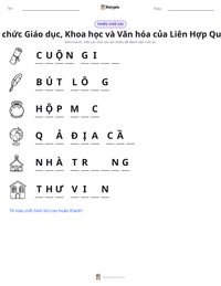 Xem trước tài liệu in sẵn Tổ chức Giáo dục, Khoa học và Văn hóa của Liên Hợp Quốc