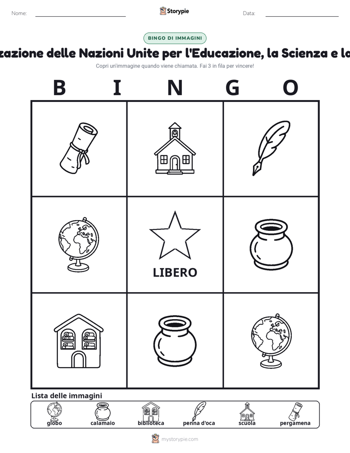 Bingo delle Immagini