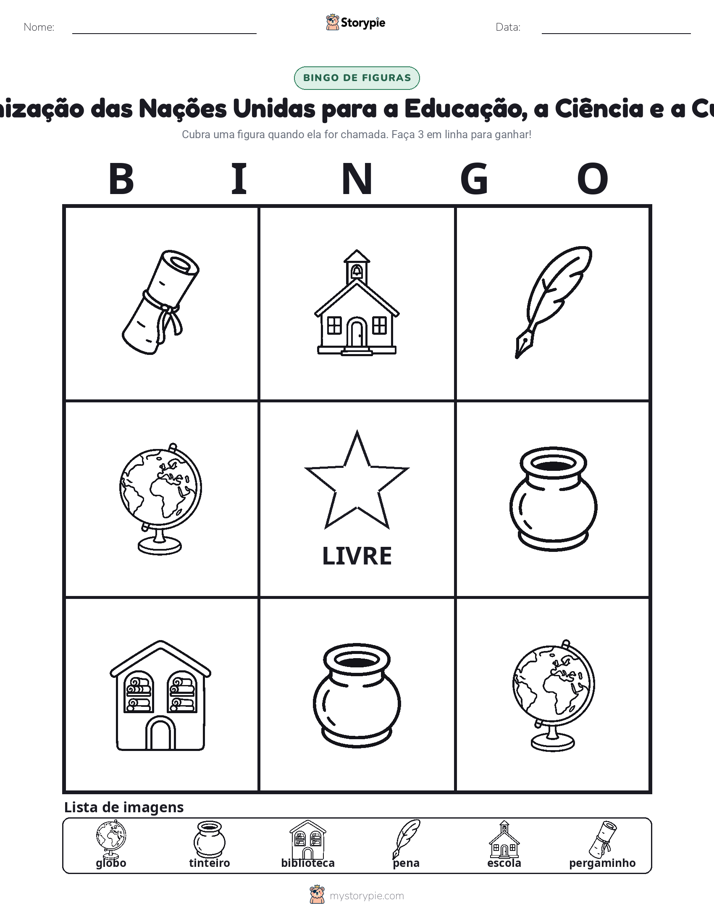 Bingo de Imagens