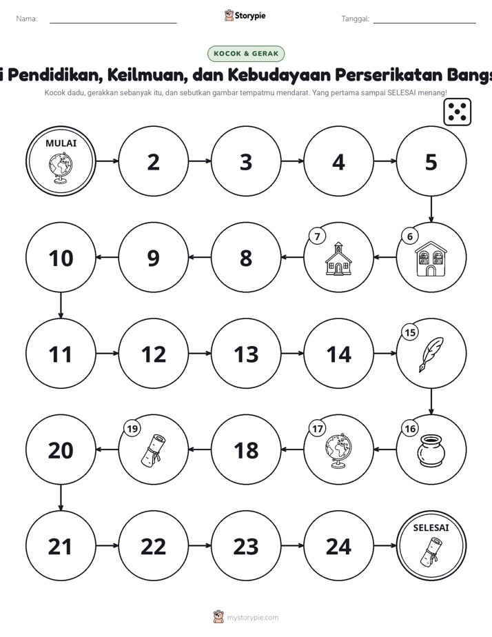 Permainan Gulung & Pindah