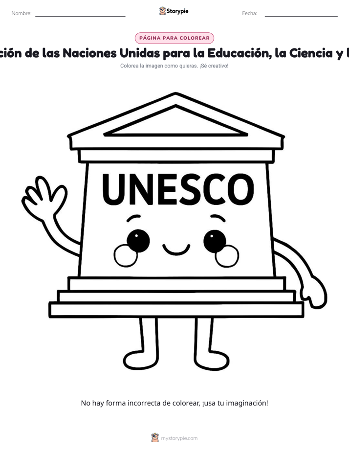 Página para Colorear